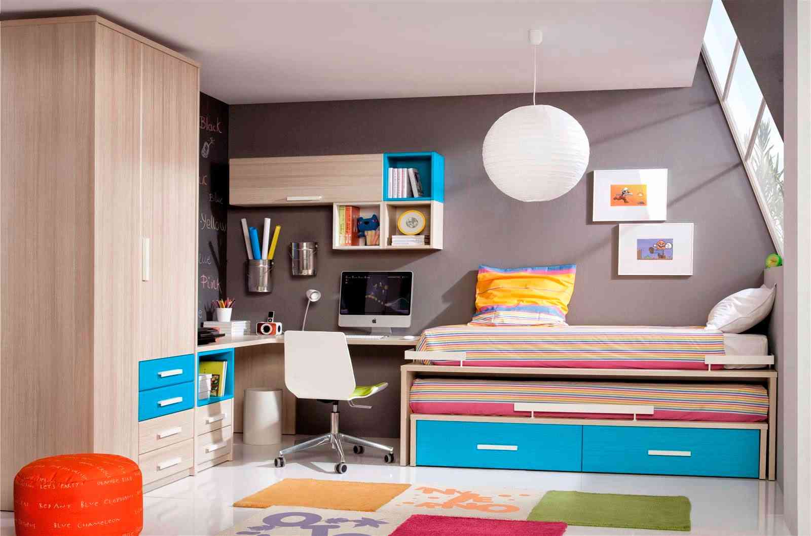 15 ideas para decoración de habitaciones juveniles pequeñas
