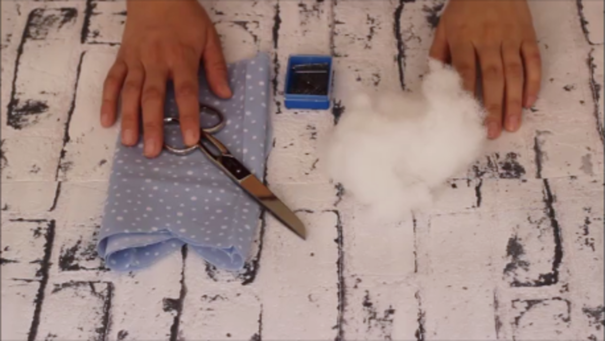 cojín en forma de nube materiales