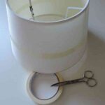 pintar una pantalla de lampara paso 1