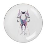 vajillas pintadas a mano  plato guille garcia hoz