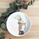 vajillas pintadas a mano lady desidia