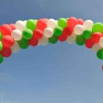 helio para fiestas – arco de globos