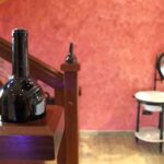 decorar con botellas de vino. Lagar de Isilla. Patricia Muñoz