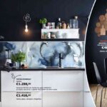 cocinas en madera y tonos oscuros en catalogo ikea 2017