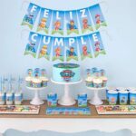 fiesta de cumpleaños de la patrulla canina