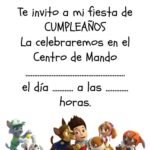 cumpleaños de la patrulla canina