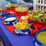 mesa cumpleaños de la patrulla canina