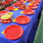 mesa cumpleaños de la patrulla canina