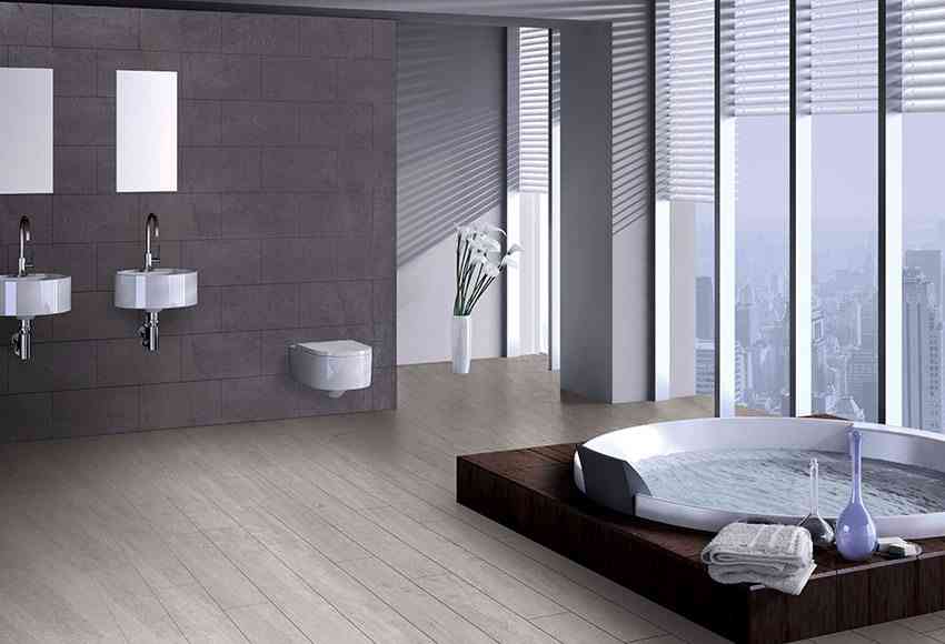 Revestir paredes del baño con paneles decorativos // Renovar el baño con  Bricomania 