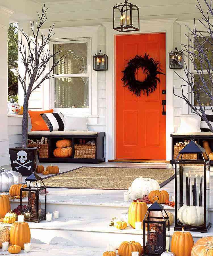 Decorar La Puerta Para Halloween Bloghogar Com