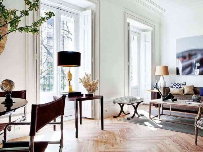 decorar pisos antiguos - ventanas restauradas