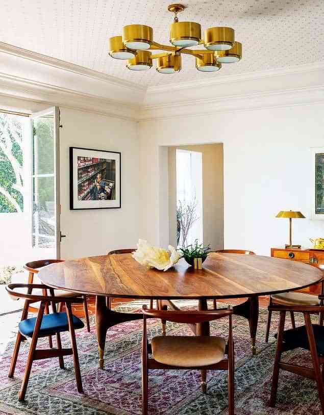 Elige una mesa redonda para el comedor y disfrútala cada dÃa