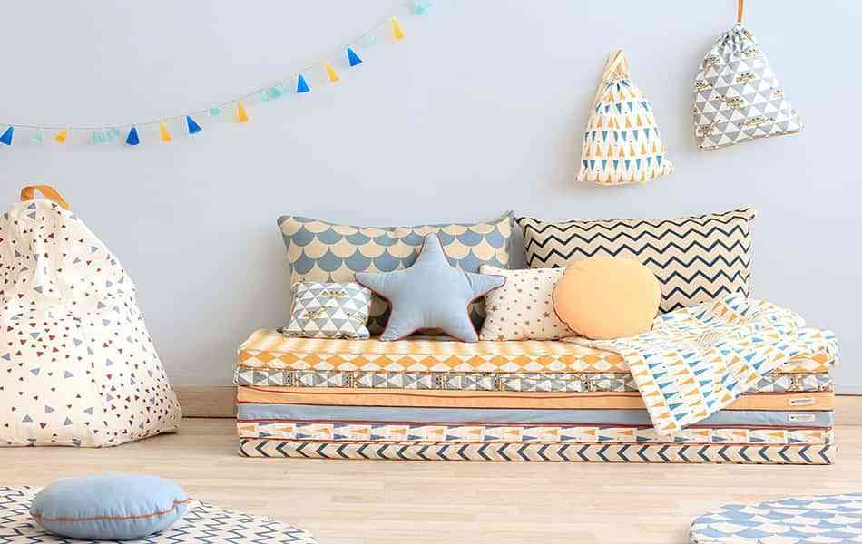 arco estafa Abigarrado Ideas para decorar las habitaciones infantiles con colchonetas para niños