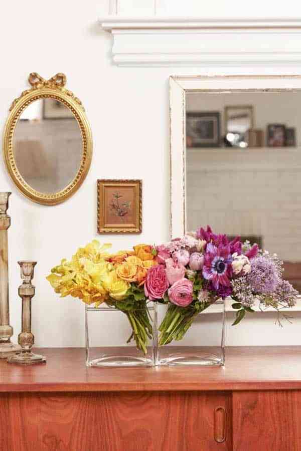 llenar tu casa de flores house beautiful