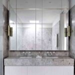 estilo mid century modern bano