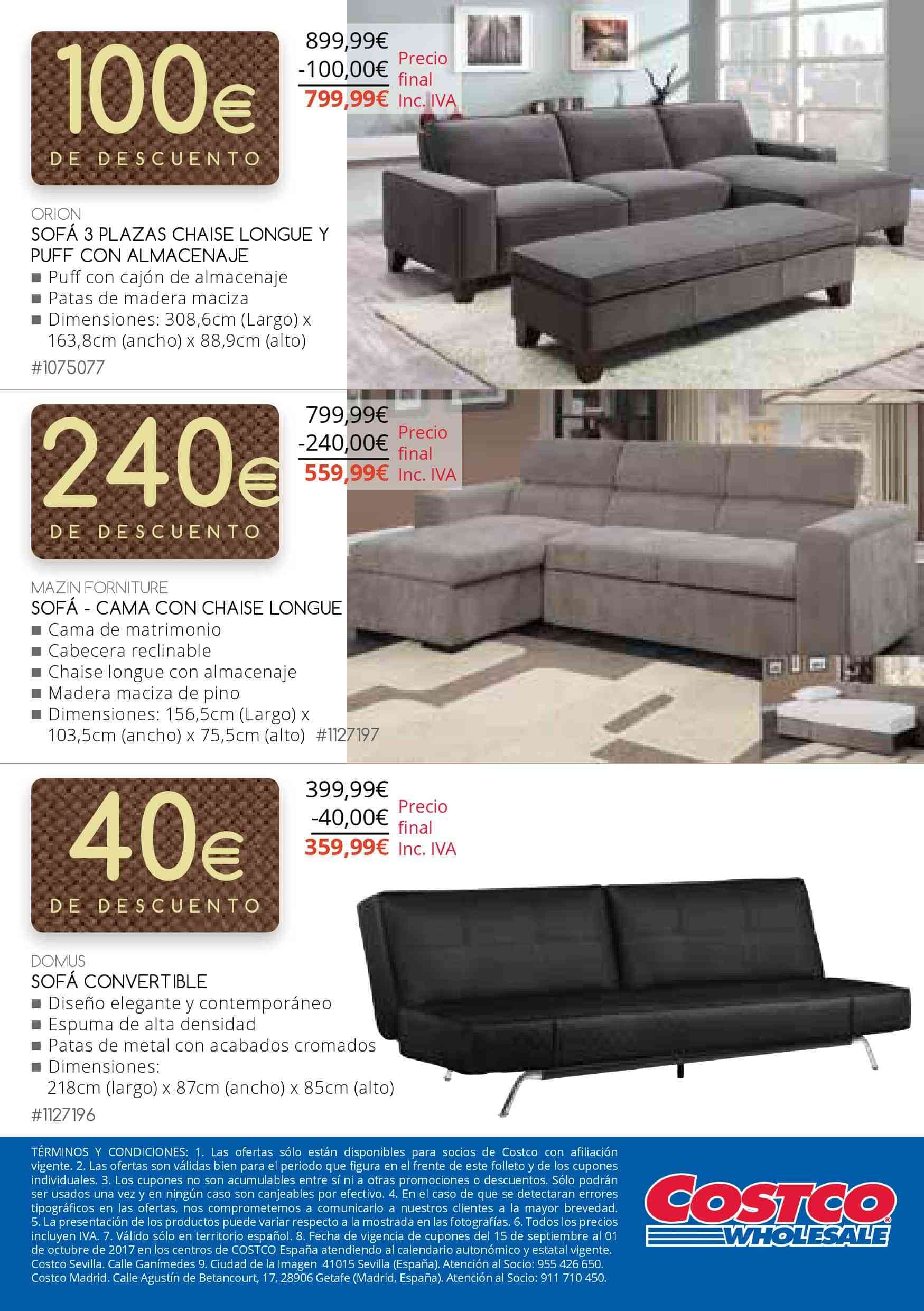 Costco Catalogo De Muebles De Vuelta A Casa Despues De Vacaciones