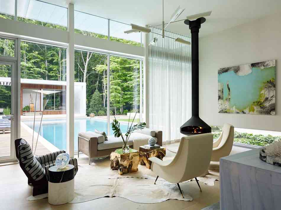 Una casa exclusiva y contemporánea en Los Hamptons de Nueva York 29 Una casa exclusiva y contemporánea en Los Hamptons de Nueva York 25