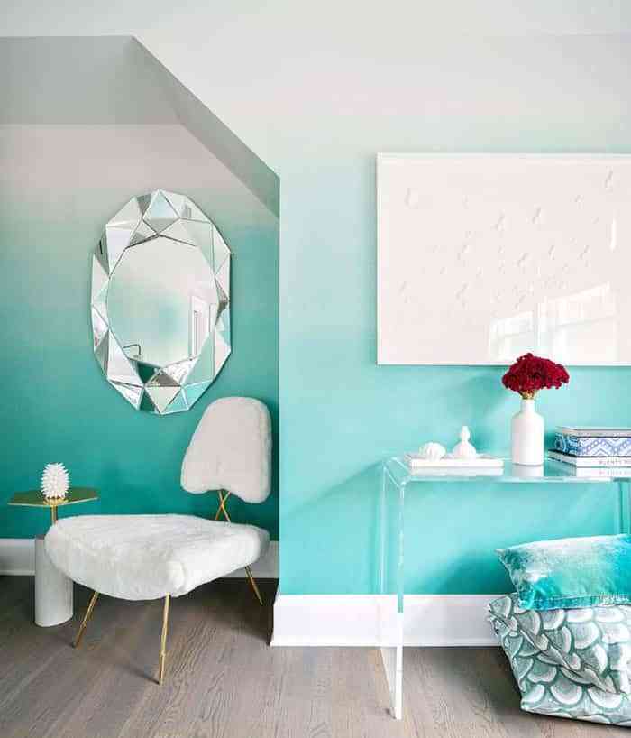 Efecto Ombré: cómo aplicar el degradado de color para decorar tu casa