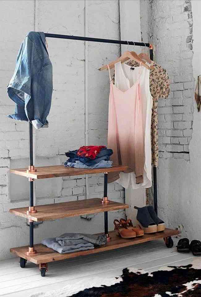 Trucos transformar armario en un pequeño vestidor casero