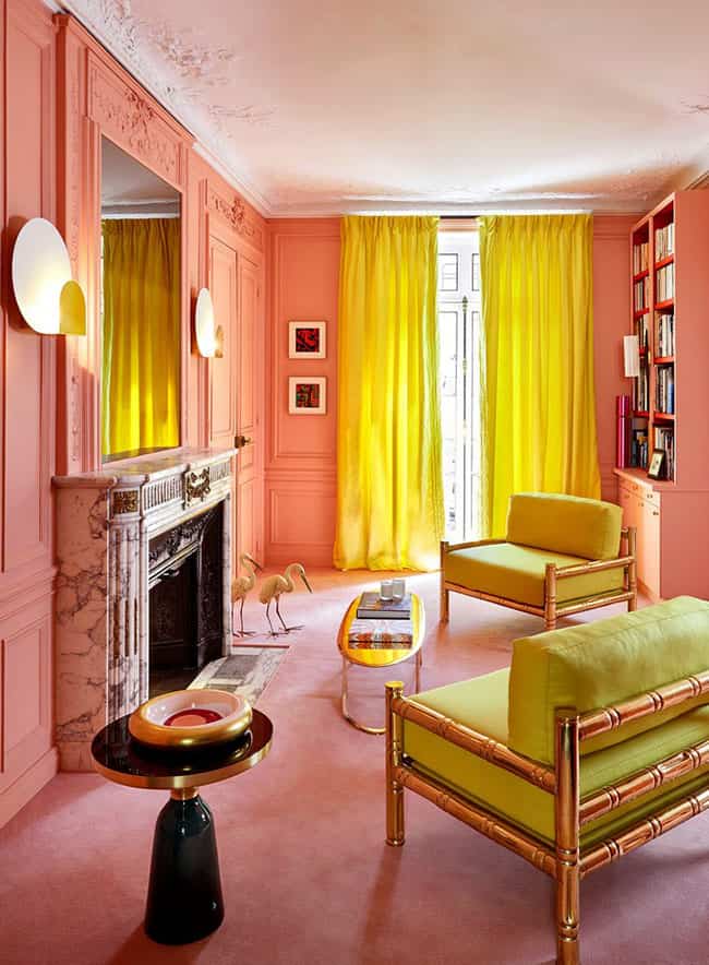 Un apartamento en París vanguardista y rebosante de color 1