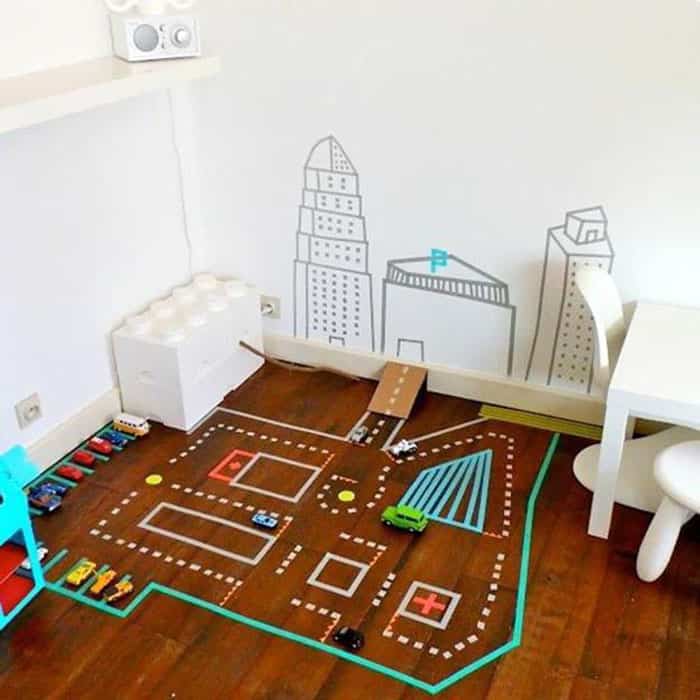 5 ideas para decorar habitaciones infantiles con washi tape 7