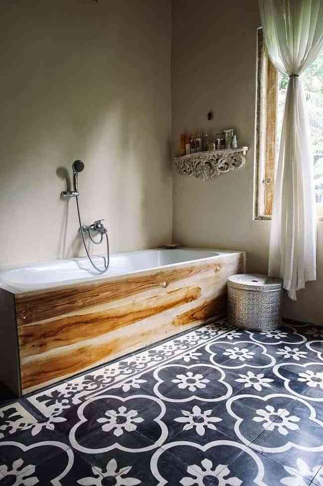 5 formas geniales para adornar tu baño con motivos florales 5