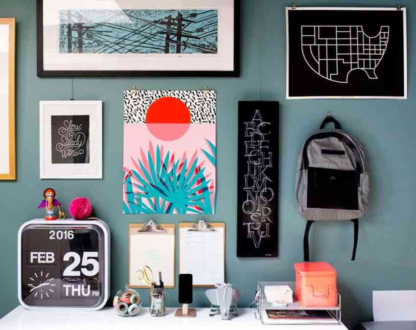 6 ideas geniales para personalizar tu galería de cuadros en casa 1