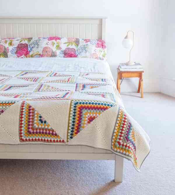 Cómo decorar con crochet y llenar tu casa de color 4