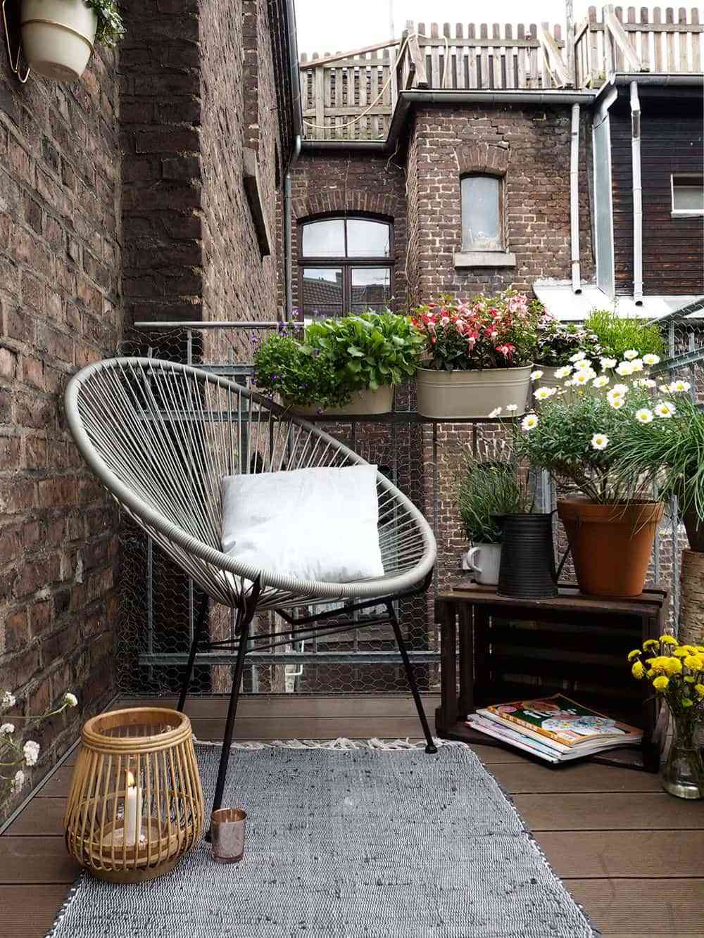 Ideas geniales para disfrutar al máximo de tu mini terraza 7