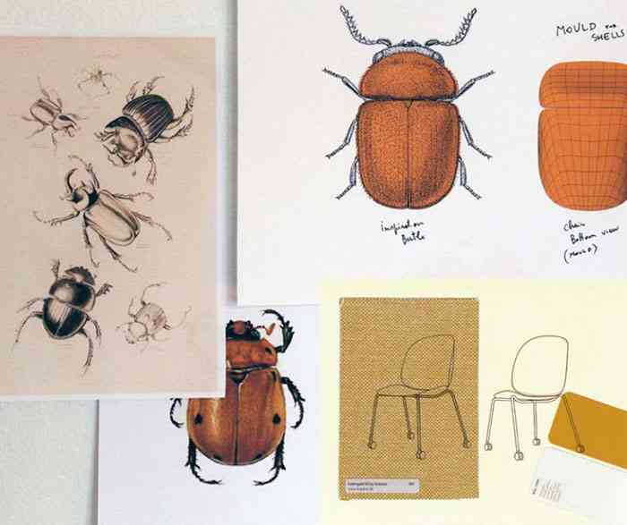 Beetle, la silla de diseño inspirada en un escabarajo que te va a enamorar 1