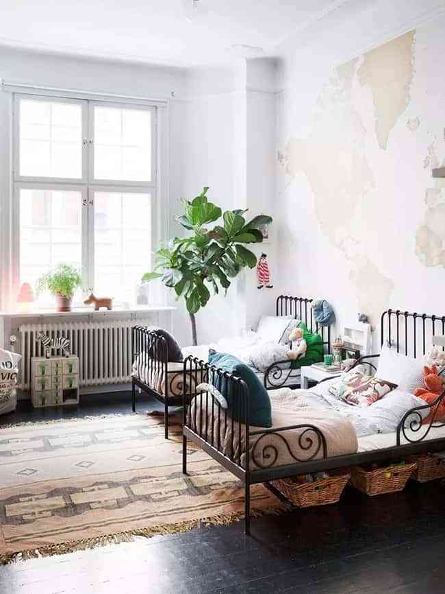 Tips geniales para decorar habitaciones infantiles compartidas 2 Tips geniales para decorar habitaciones infantiles compartidas 2