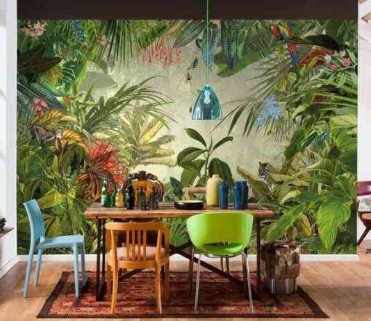 Apúntate al estilo jungla con detalles tropicales y verás que cambio