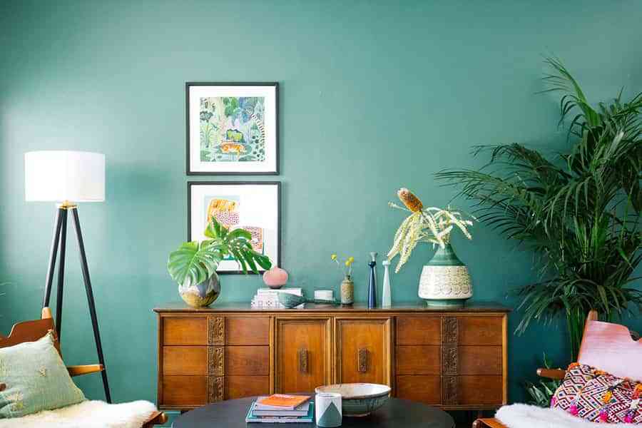 Cómo usar el color para decorar una casa de planta abierta 3