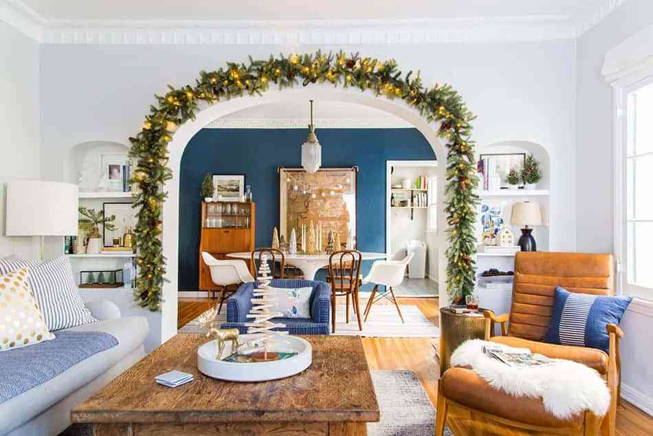 5 ideas geniales para decorar tu casa con guirnaldas navideñas 3