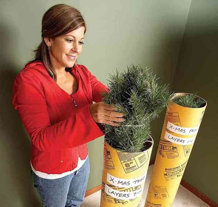 Cómo limpiar y guardar el árbol de Navidad hasta el año que viene 4