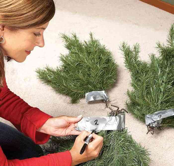 Cómo limpiar y guardar el árbol de Navidad hasta el año que viene 5