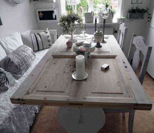 Puertas recicladas. 10 ideas para decorar con ellas