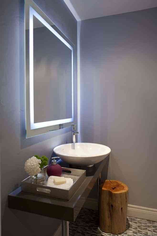 Espejos de baños con luces LED
