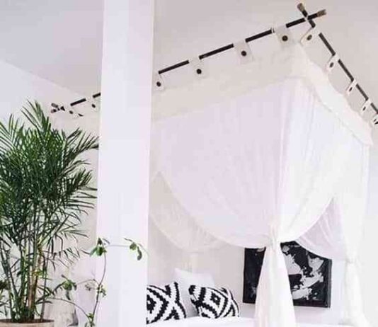 10 formas de hacer un dosel para la cama por ti mismo