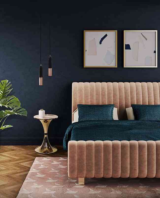 Claves para decorar el dormitorio en colores oscuros 3