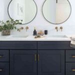 decorar con espejos redondos V