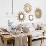 decorar con espejos redondos XII