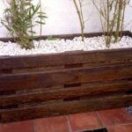 jardineras palets madera