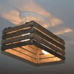 lamparas palets madera