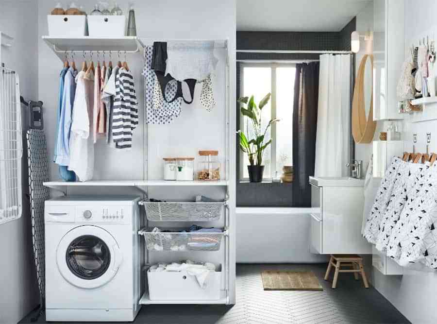 Cómo planificar una zona de lavandería en casa práctica y con glamour 3