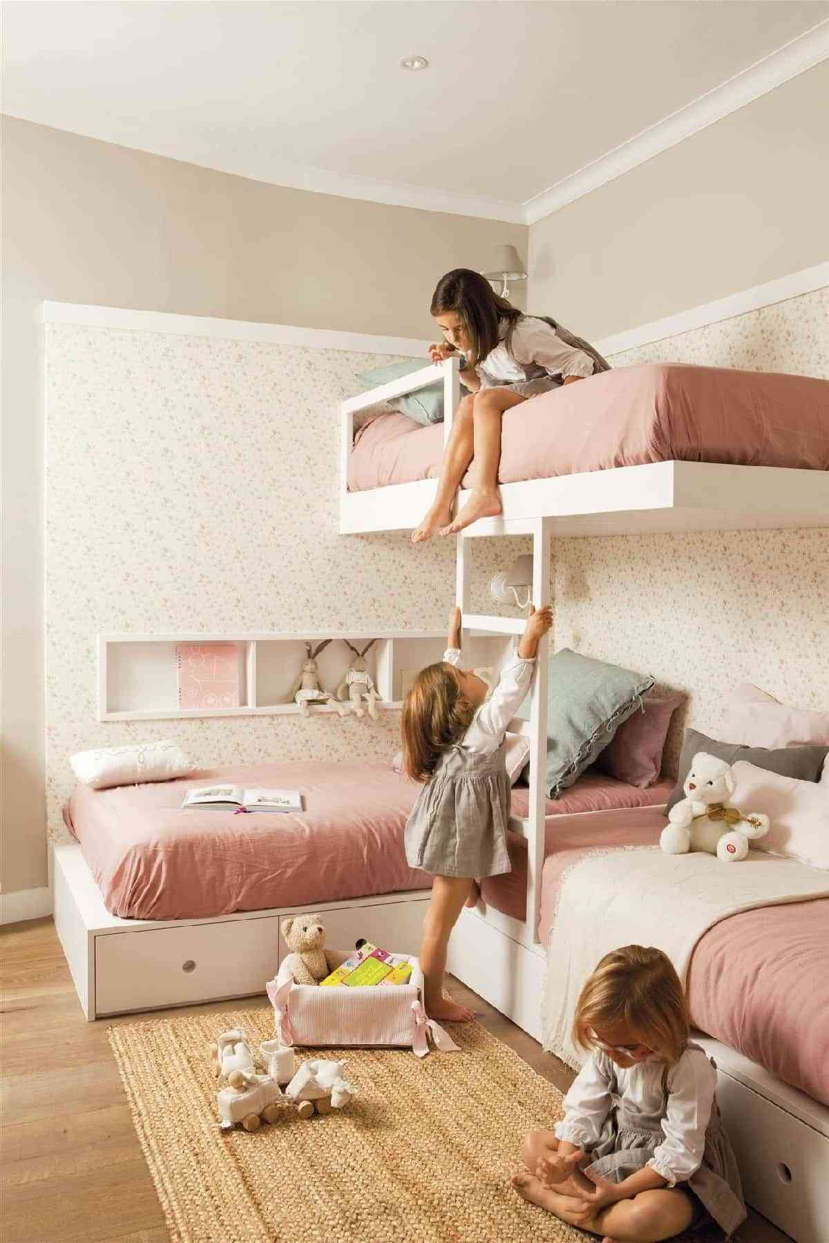 Cómo decorar los dormitorios infantiles compartidos 9