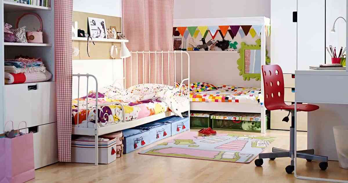Cómo decorar los dormitorios infantiles compartidos 12