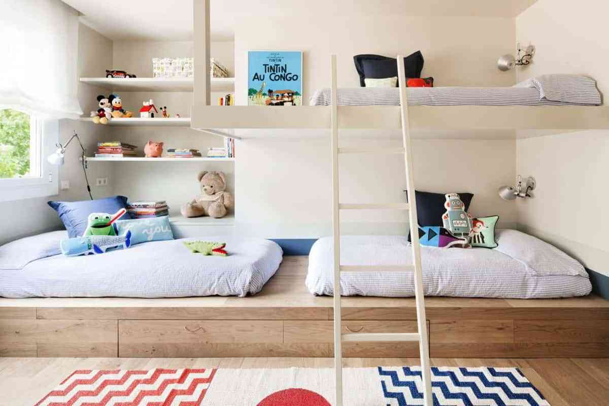 Cómo decorar los dormitorios infantiles compartidos 8