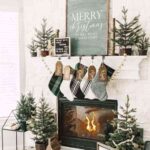 decoracion navidena natural en casa VIII