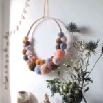 decorar con pompones de lana VI